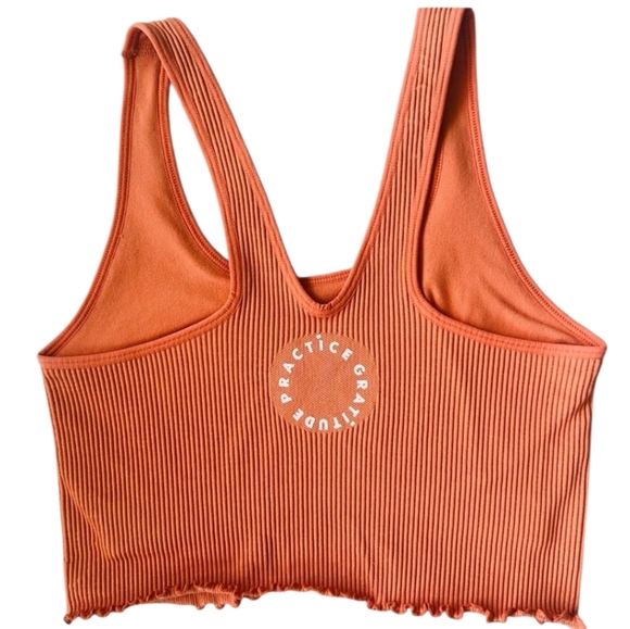 Spiritual Gangster Amor Crop Tank Melon NEW Size XS/S - Picture 2 of 6